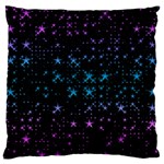 Stars Pattern Large Flano Cushion Case (Two Sides) Back