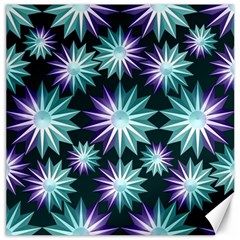 Stars Pattern Christmas Background Seamless Canvas 12  x 12  