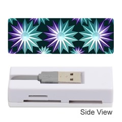 Stars Pattern Christmas Background Seamless Memory Card Reader (Stick) 