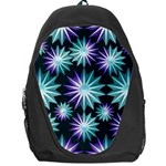 Stars Pattern Christmas Background Seamless Backpack Bag Front
