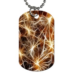 Star Golden Christmas Connection Dog Tag (one Side) by Nexatart