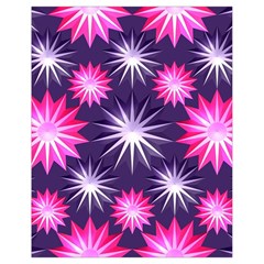 Stars Patterns Christmas Background Seamless Drawstring Bag (small) by Nexatart