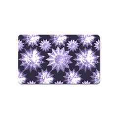 Stars Patterns Christmas Background Seamless Magnet (name Card) by Nexatart