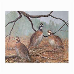 Bob White Quail Small Glasses Cloth by digitaldivadesigns