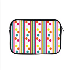 Stripes Polka Dots Pattern Apple Macbook Pro 15  Zipper Case by Nexatart