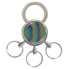 Texture Abstract Background 3-ring Key Chains