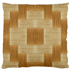 Texture Surface Beige Brown Tan Standard Flano Cushion Case (One Side)