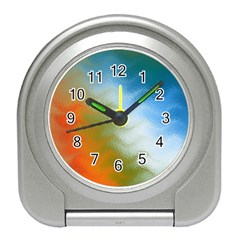 Texture Glass Colors Rainbow Travel Alarm Clocks