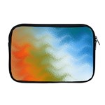 Texture Glass Colors Rainbow Apple MacBook Pro 17  Zipper Case Front