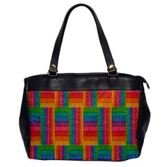 Texture Surface Rainbow Festive Office Handbags