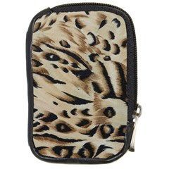 Tiger Animal Fabric Patterns Compact Camera Cases by Nexatart