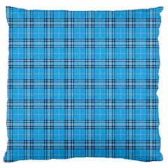 The Checkered Tablecloth Large Cushion Case (one Side) by Nexatart