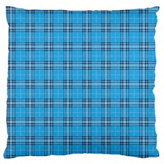 The Checkered Tablecloth Standard Flano Cushion Case (two Sides) by Nexatart