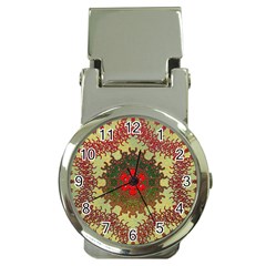 Tile Background Image Color Pattern Money Clip Watches by Nexatart