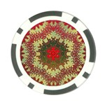 Tile Background Image Color Pattern Poker Chip Card Guard (10 pack) Front