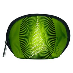 Vector Chirstmas Tree Design Accessory Pouches (medium) 