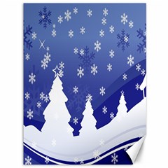 Vector Christmas Design Canvas 36  X 48   by Nexatart