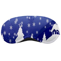 Vector Christmas Design Sleeping Masks by Nexatart