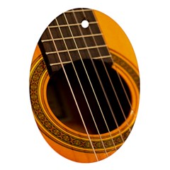 Vintage Guitar Acustic Ornament (oval) by Nexatart