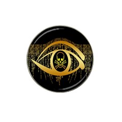 Virus Computer Encryption Trojan Hat Clip Ball Marker (4 Pack) by Nexatart