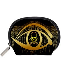 Virus Computer Encryption Trojan Accessory Pouches (small)  by Nexatart