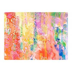 Watercolour Watercolor Paint Ink Double Sided Flano Blanket (mini)  by Nexatart