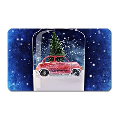 Winter Snow Ball Snow Cold Fun Magnet (rectangular) by Nexatart