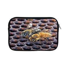 Worker Bees On Honeycomb Apple Ipad Mini Zipper Cases by Nexatart