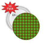 Wrapping Paper Christmas Paper 2.25  Buttons (10 pack)  Front
