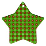 Wrapping Paper Christmas Paper Star Ornament (Two Sides) Front