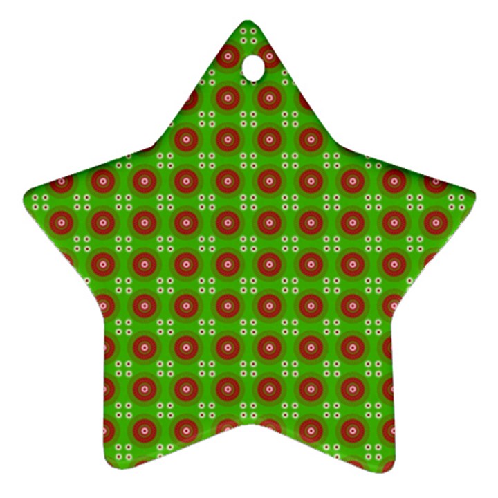 Wrapping Paper Christmas Paper Star Ornament (Two Sides)