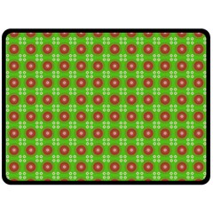 Wrapping Paper Christmas Paper Double Sided Fleece Blanket (large)  by Nexatart