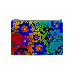 Abstract Background Backdrop Design Cosmetic Bag (medium)  by Amaryn4rt