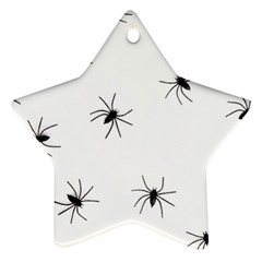 Animals Arachnophobia Seamless Star Ornament (two Sides) by Amaryn4rt