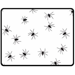 Animals Arachnophobia Seamless Double Sided Fleece Blanket (medium)  by Amaryn4rt