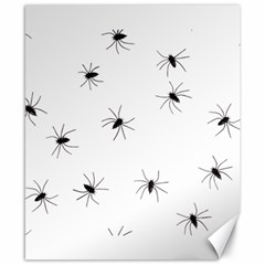 Animals Arachnophobia Seamless Canvas 8  X 10  by Amaryn4rt