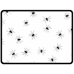 Animals Arachnophobia Seamless Fleece Blanket (large)  by Amaryn4rt