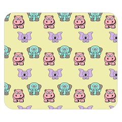 Animals Pastel Children Colorful Double Sided Flano Blanket (small)  by Amaryn4rt