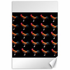 Background Pattern Chicken Fowl Canvas 20  X 30   by Amaryn4rt