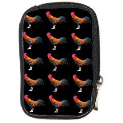 Background Pattern Chicken Fowl Compact Camera Cases by Amaryn4rt