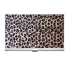 Background Pattern Leopard Business Card Holders by Amaryn4rt