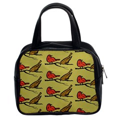 Bird Birds Animal Nature Wild Wildlife Classic Handbags (2 Sides) by Amaryn4rt