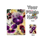 Background Flowers Playing Cards 54 (Mini)  Front - Spade6