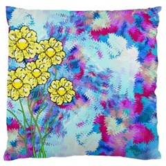 Backdrop Background Flowers Standard Flano Cushion Case (one Side) by Amaryn4rt