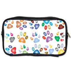 Colorful Prismatic Rainbow Animal Toiletries Bags