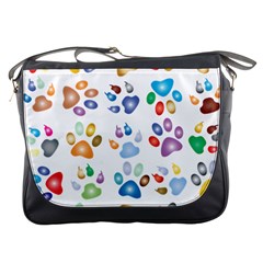 Colorful Prismatic Rainbow Animal Messenger Bags by Amaryn4rt