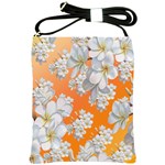 Flowers Background Backdrop Floral Shoulder Sling Bags Front