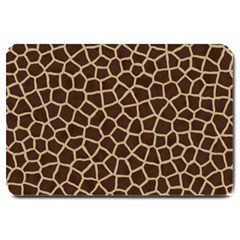 Giraffe Animal Print Skin Fur Large Doormat  by Amaryn4rt