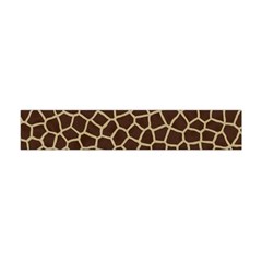 Giraffe Animal Print Skin Fur Flano Scarf (mini) by Amaryn4rt