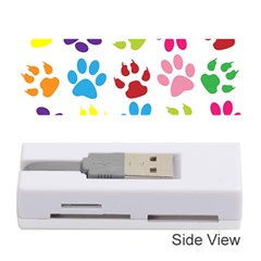 Paw Print Paw Prints Background Memory Card Reader (stick)  by Amaryn4rt